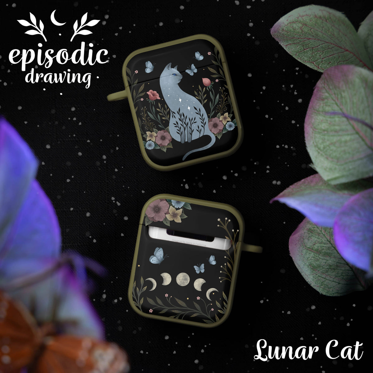 Episodic Drawing Enchanted Collection HDX Apple AirPods Gen 1 & 2 Case Cover