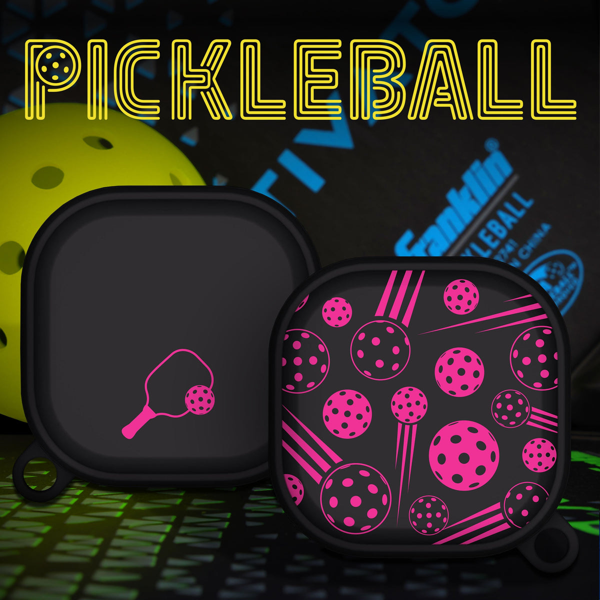 Pickleball HDX Samsung Galaxy Buds Pro & Buds Live Case Cover
