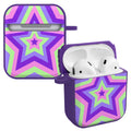 Y2K HDX Apple AirPods Gen 1 & 2 Case Cover - Arleathercraft Stars