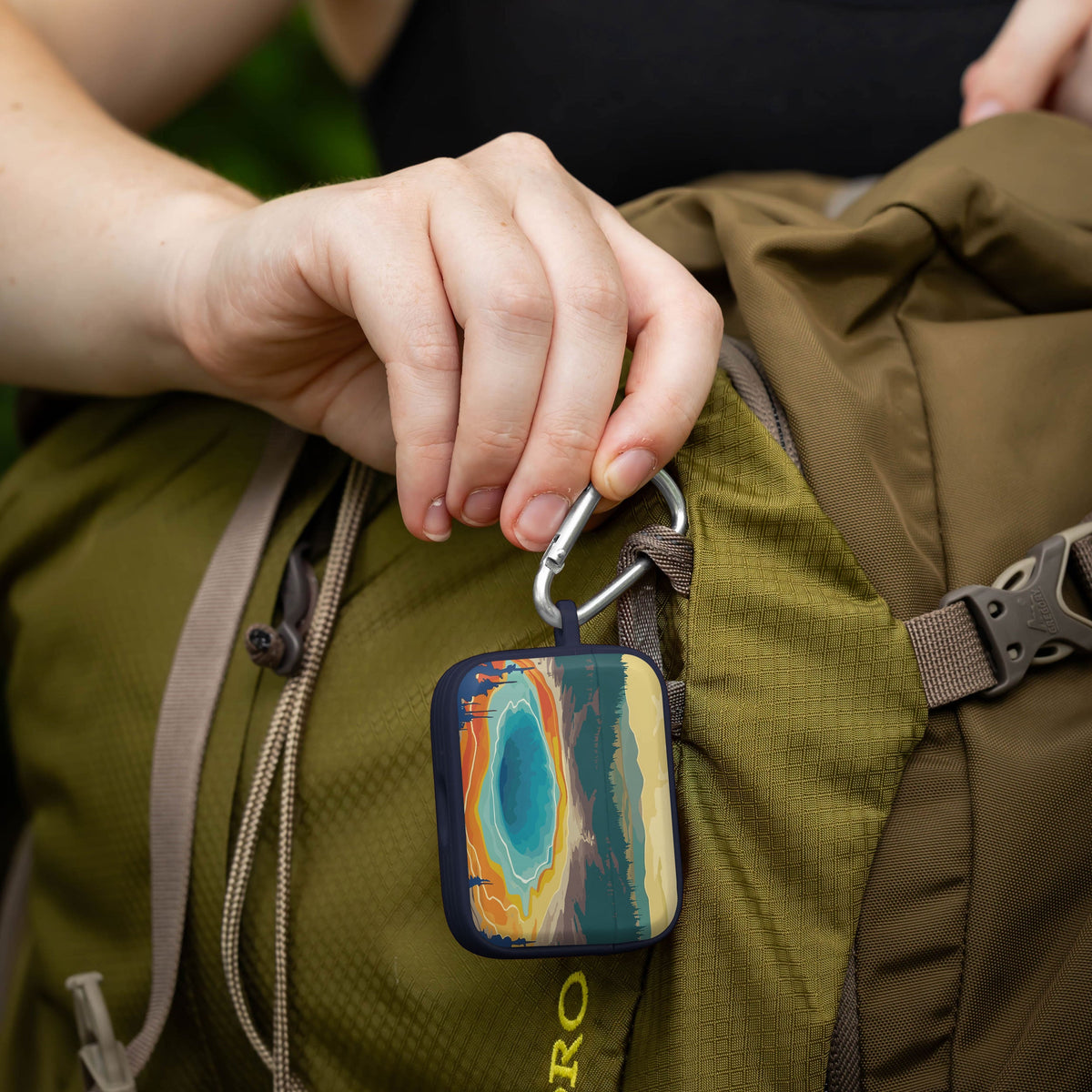 National Parks Yellowstone HDX Apple Airpods Pro 1 & 2 Case Cover