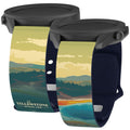 National Parks Yellowstone HD Watchband for Samsung, Garmin, Fossil, and More - Arleathercraft Yellowstone / 20mm / Short