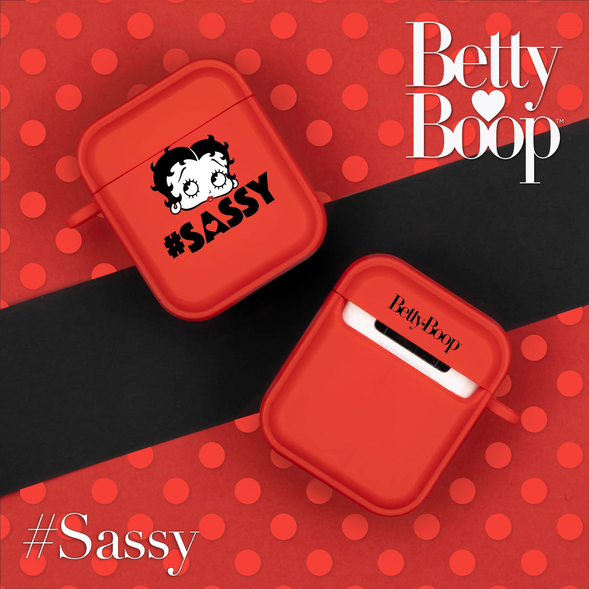 Betty Boop Classic HDX Apple AirPods Gen 1 & 2 Case Cover