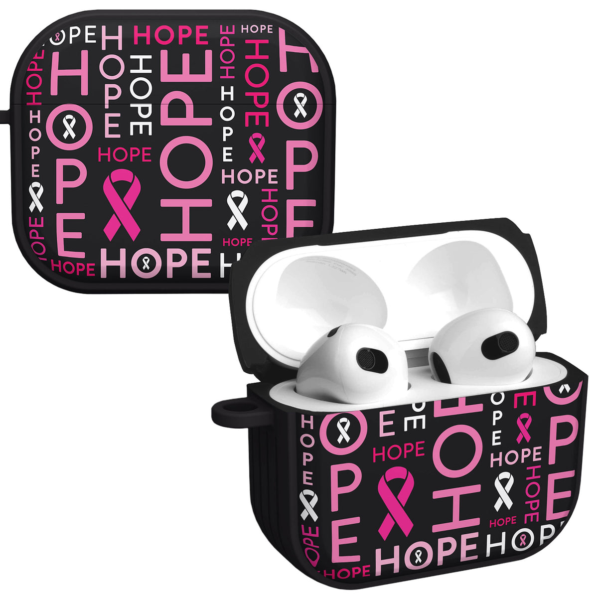 Breast Cancer Awareness HDX Apple AirPods Gen 3 Case Cover