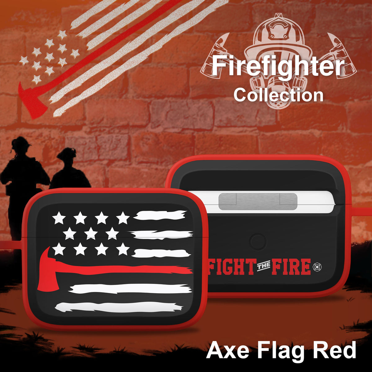 Firefighter HDX Apple AirPods Pro 1 & 2 Case Cover