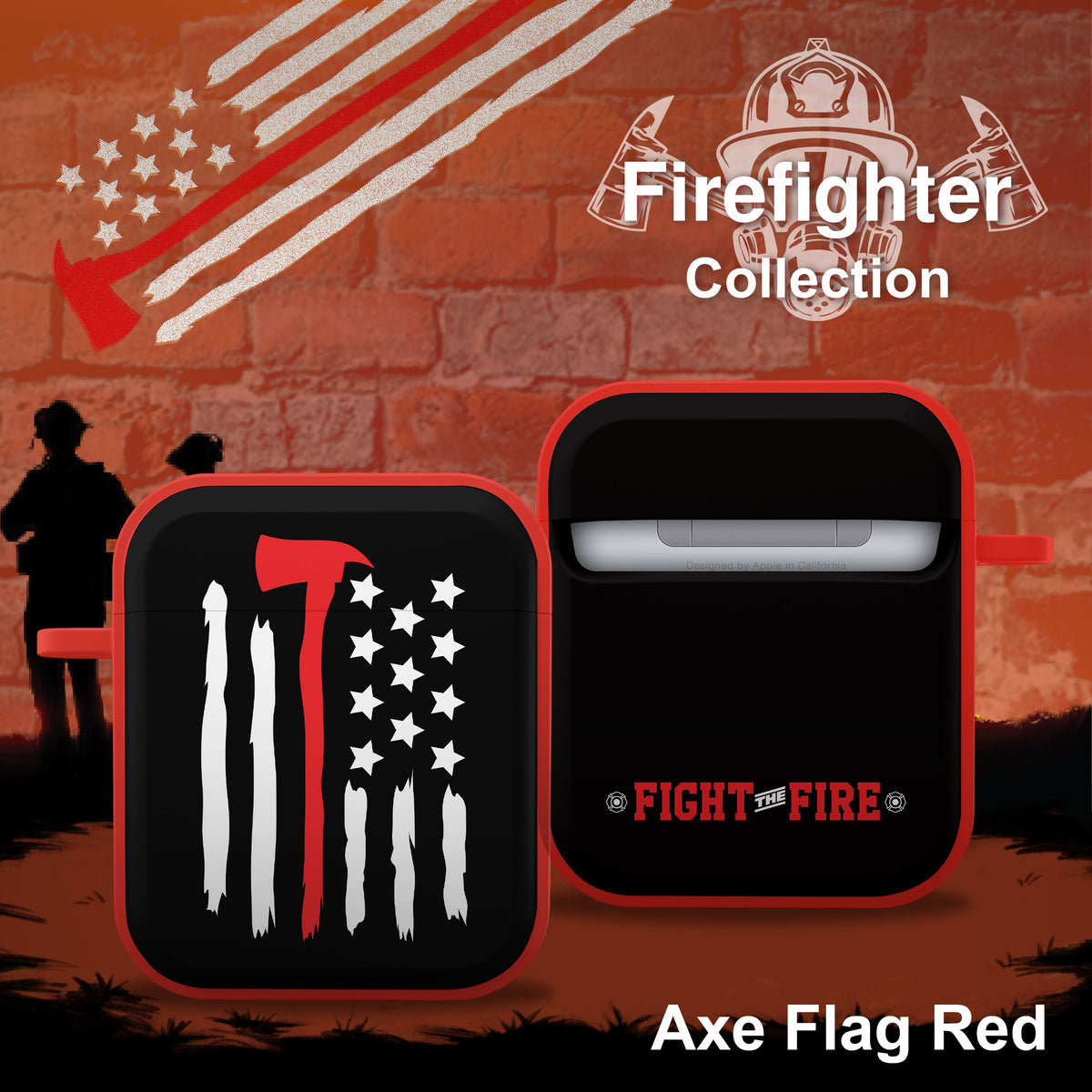 Firefighter HDX Apple AirPods Gen 1 & 2 Case Cover