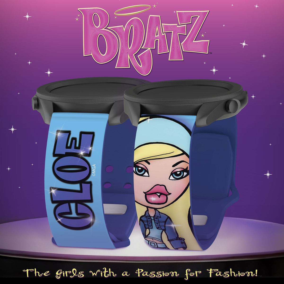 Bratz® Passion For Fashion HD  Watchband for Samsung, Garmin, Fossil, and More