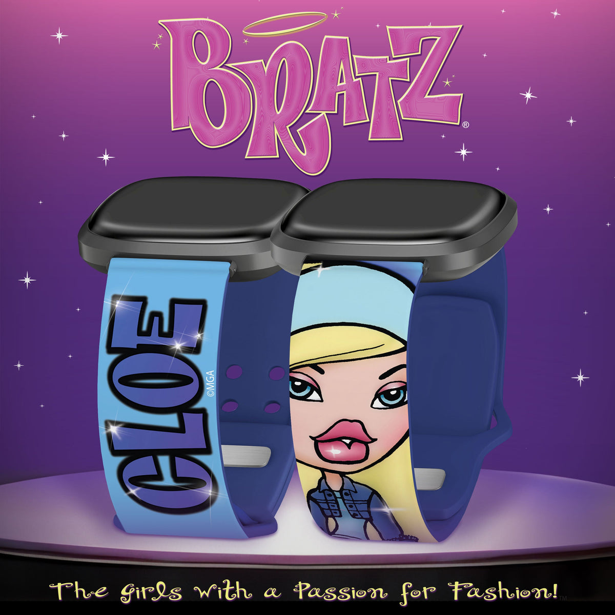 Bratz® Passion For Fashion HD Fitbit Versa 3 & Sense 1 Watch Band
