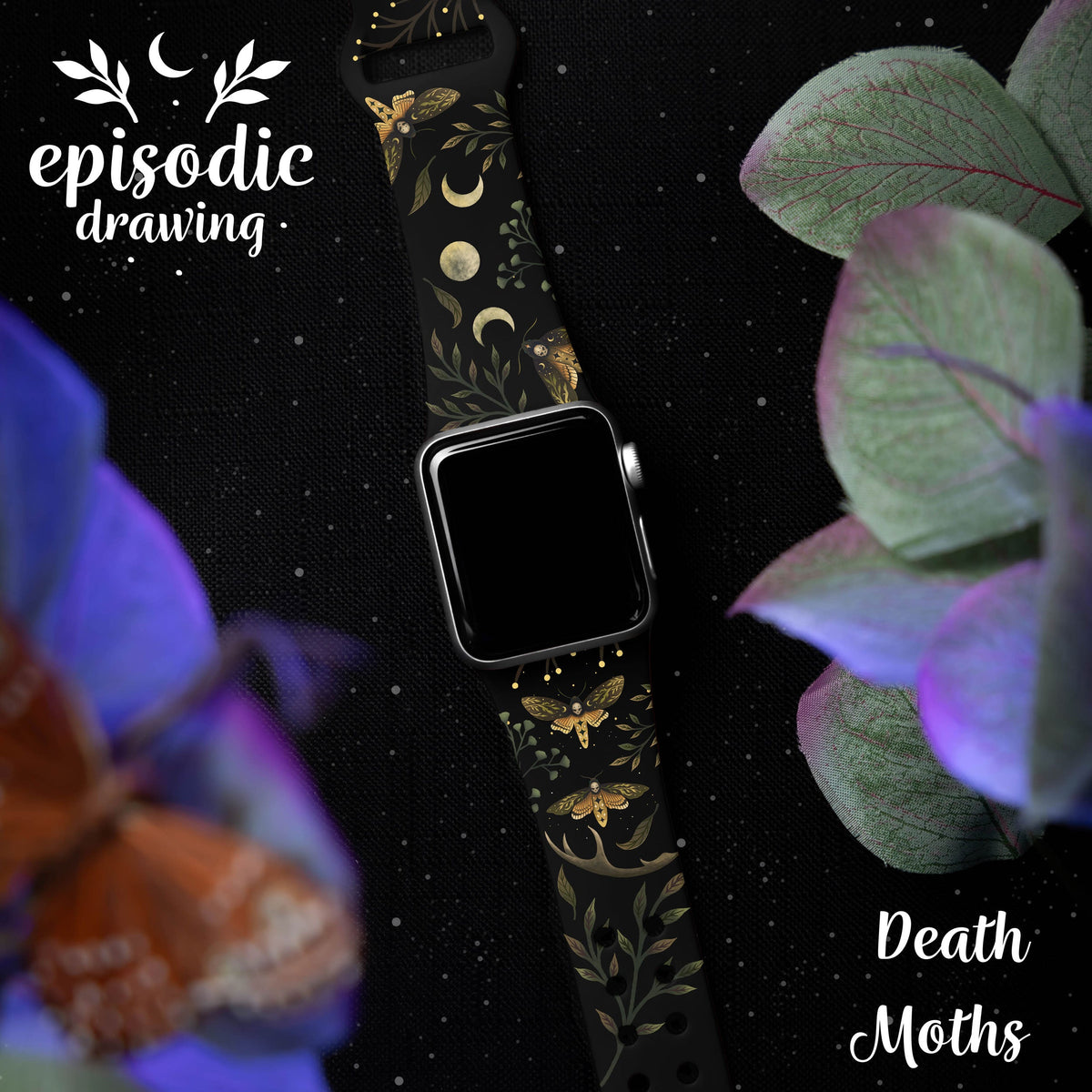 Episodic Drawing Enchanted Collection HD Apple Watch Band