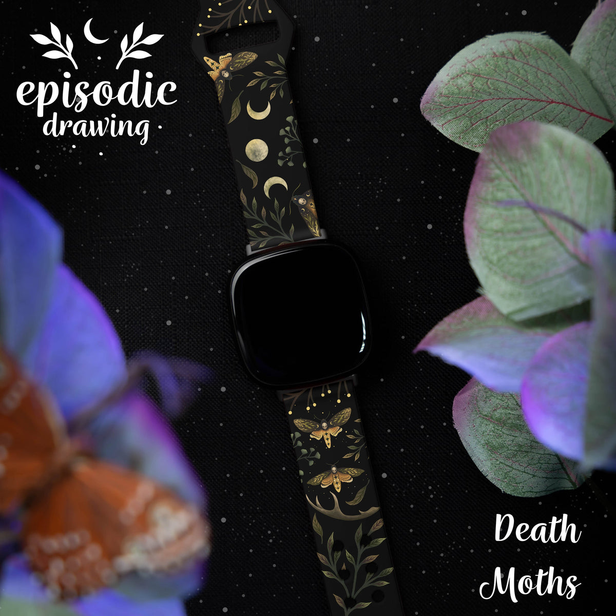 Episodic Drawing Enchanted Collection HD Fitbit Versa 3 & Sense 1 Watch Band