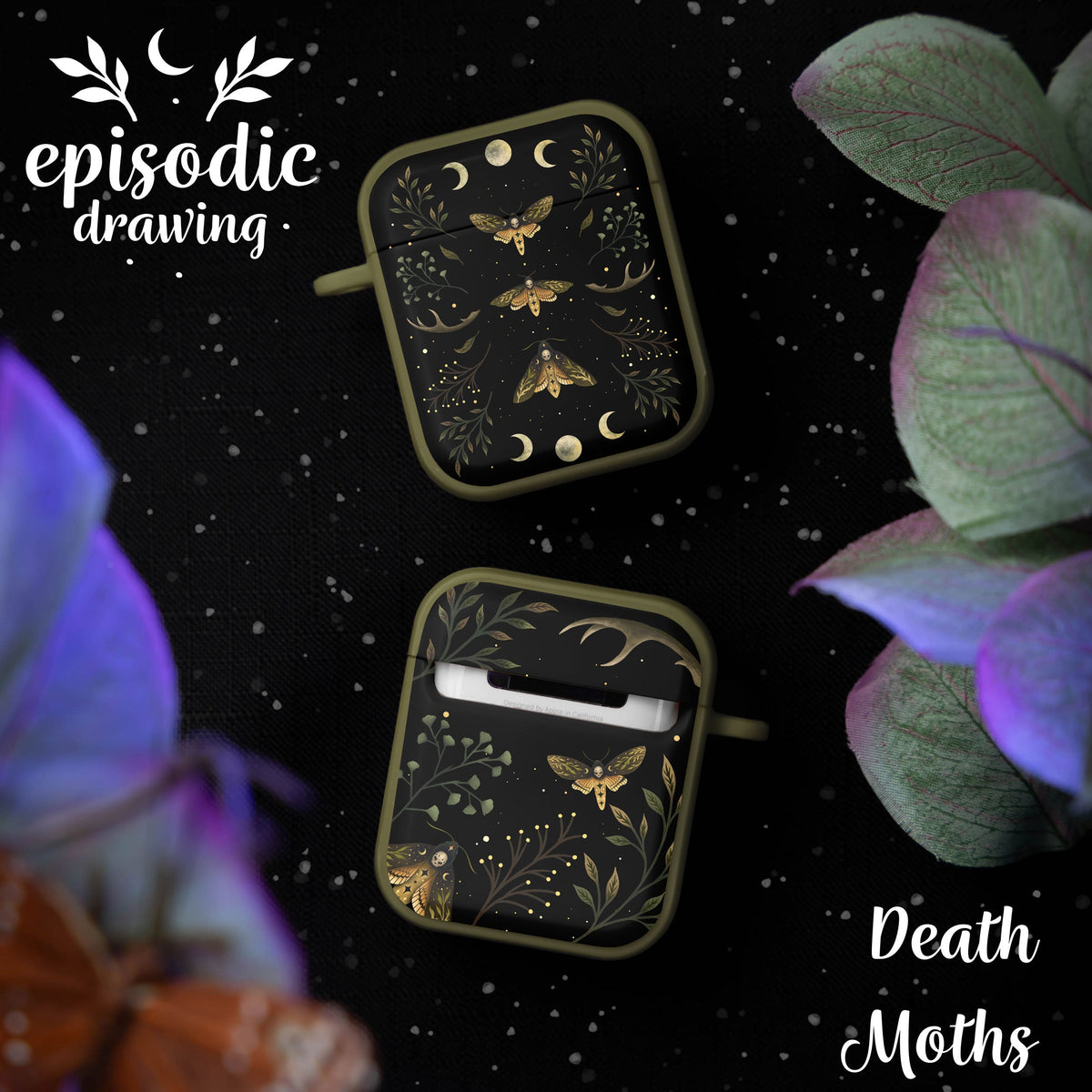 Episodic Drawing Enchanted Collection HDX Apple AirPods Gen 1 & 2 Case Cover