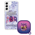 Bratz® Classic HD Samsung Galaxy S22 Series and Buds Pro Combo Package - Arleathercraft Flowers / Galaxy S22 Plus