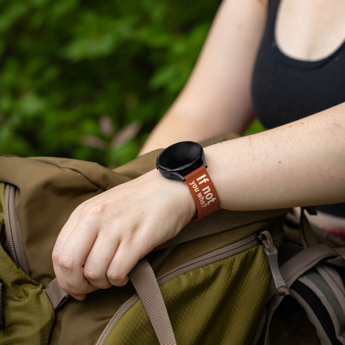Smokey Bear Classic HD  Watchband for Samsung, Garmin, Fossil, and More