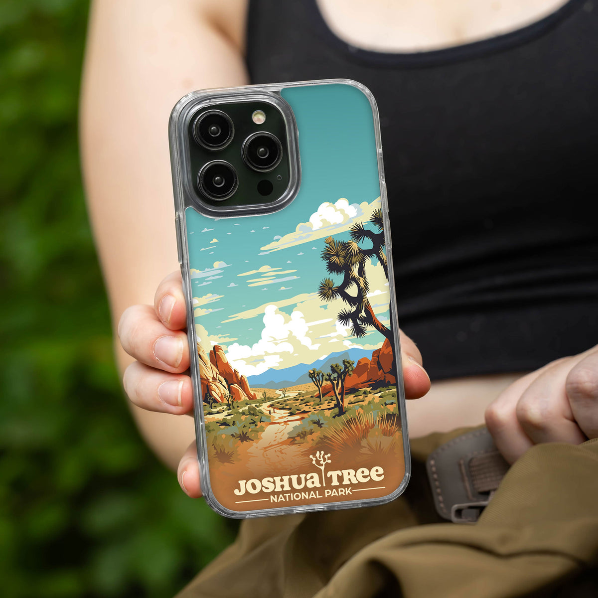National Parks Joshua Tree HD Apple iPhone 14 Series Mag-Safe Phone Case
