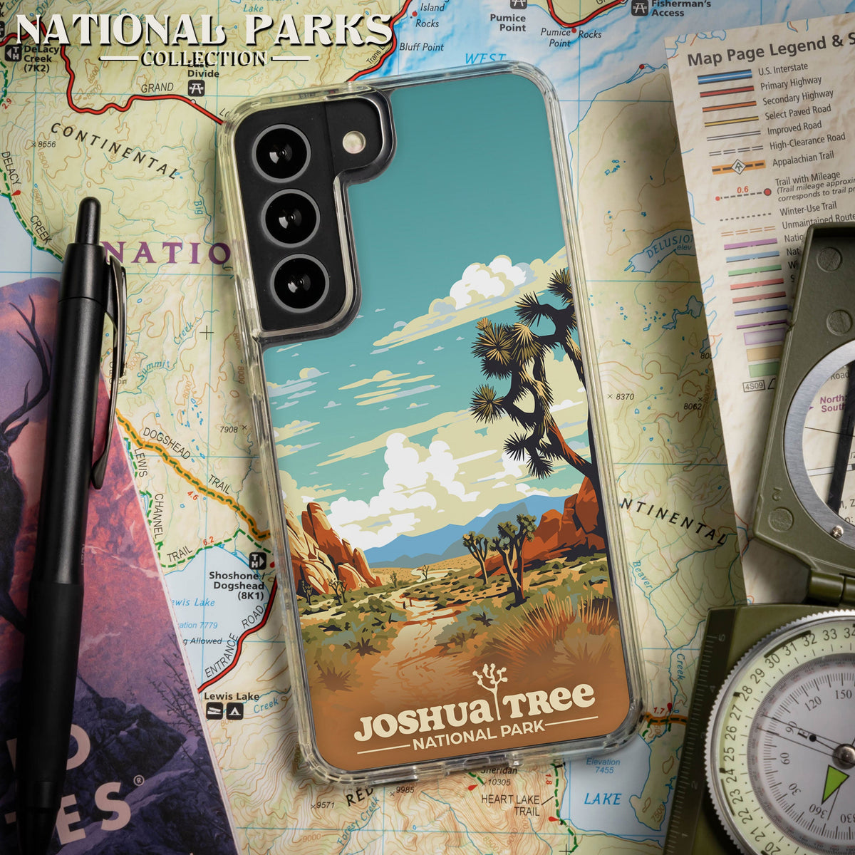National Parks Joshua Tree HD Samsung Galaxy S23 Phone Case