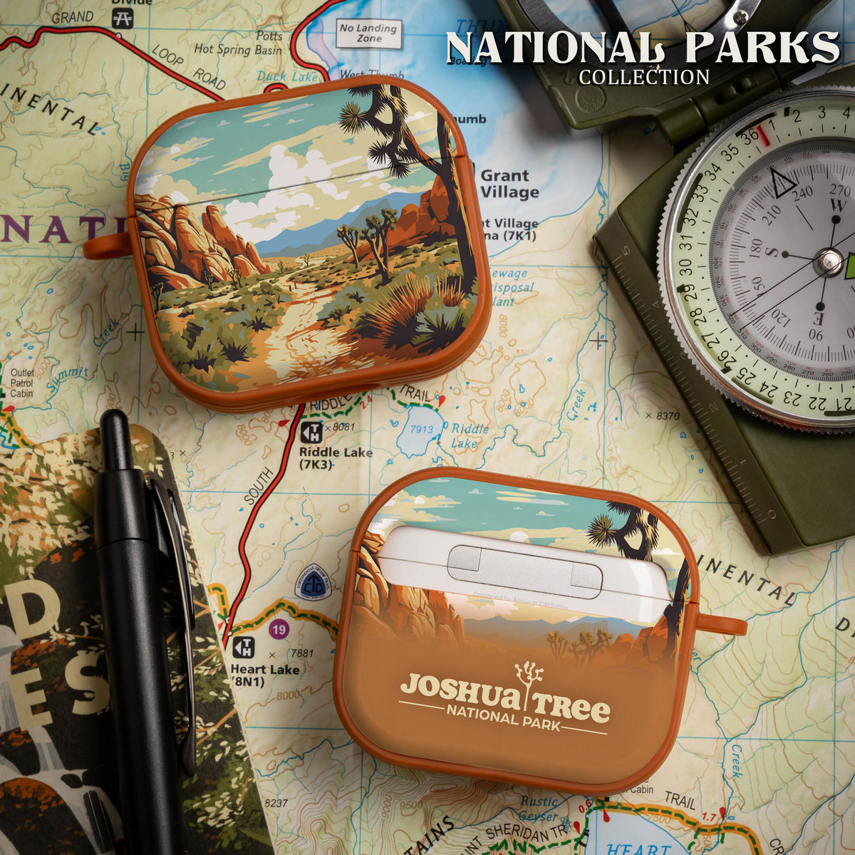 National Parks Joshua Tree HDX Apple Airpods Gen 3 Case Cover