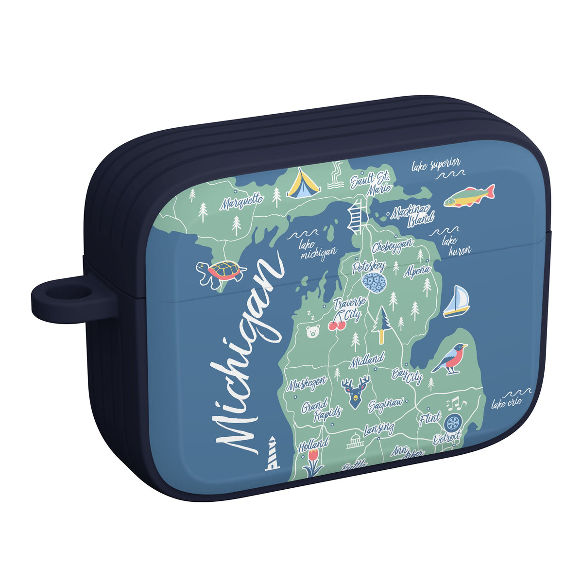 Michigan HDX Apple AirPods Pro 1 & 2 Case Cover