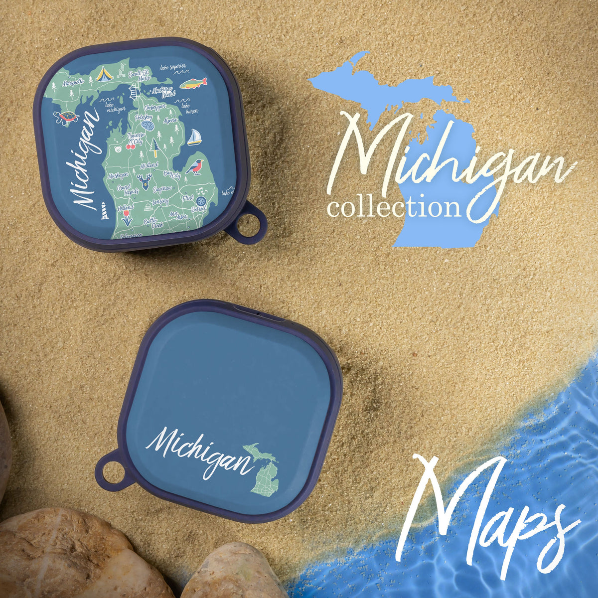 Michigan HDX Samsung Galaxy Buds Pro & Buds Live Case Cover