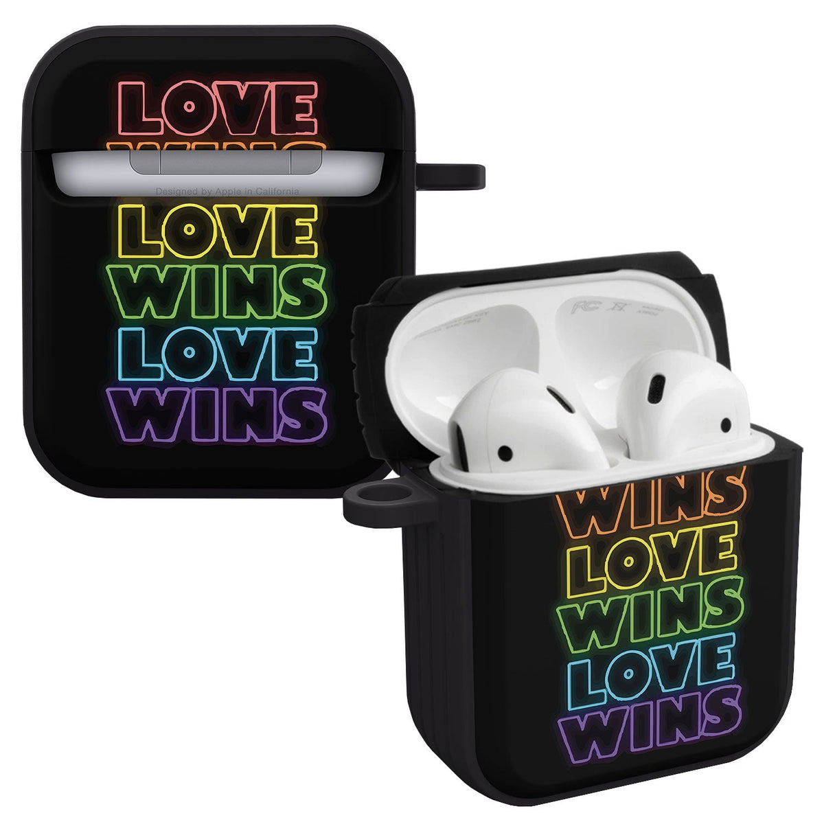 Pride HDX Case Cover Compatible with Apple AirPods Gen 1 & 2