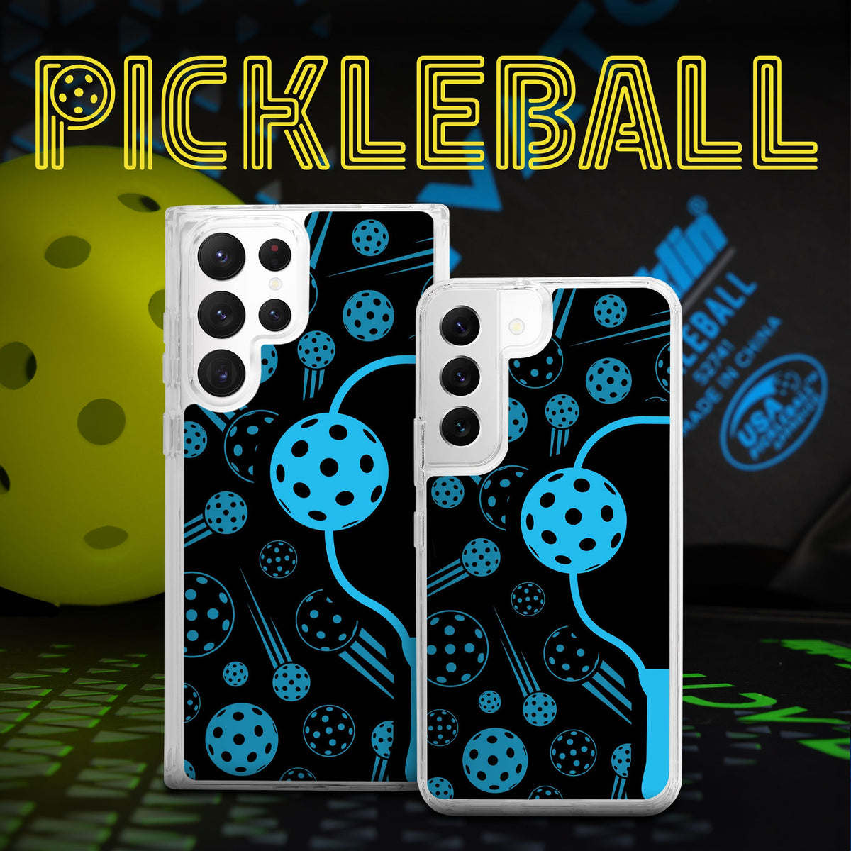 Pickleball HD Samsung Galaxy S22 Phone Case