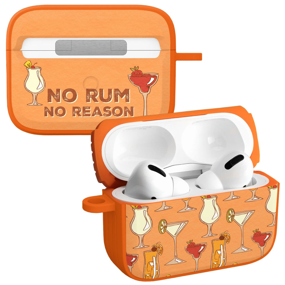 Wine, Beer, & Booze HDX Apple AirPods Pro 1 & 2 Case Cover
