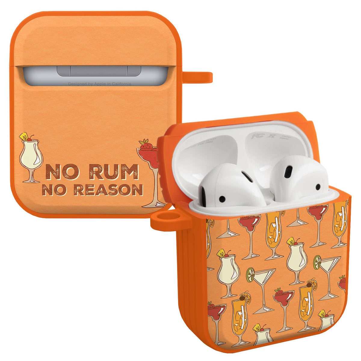 Wine, Beer, & Booze HDX Apple AirPods Gen 1 & 2 Case Cover