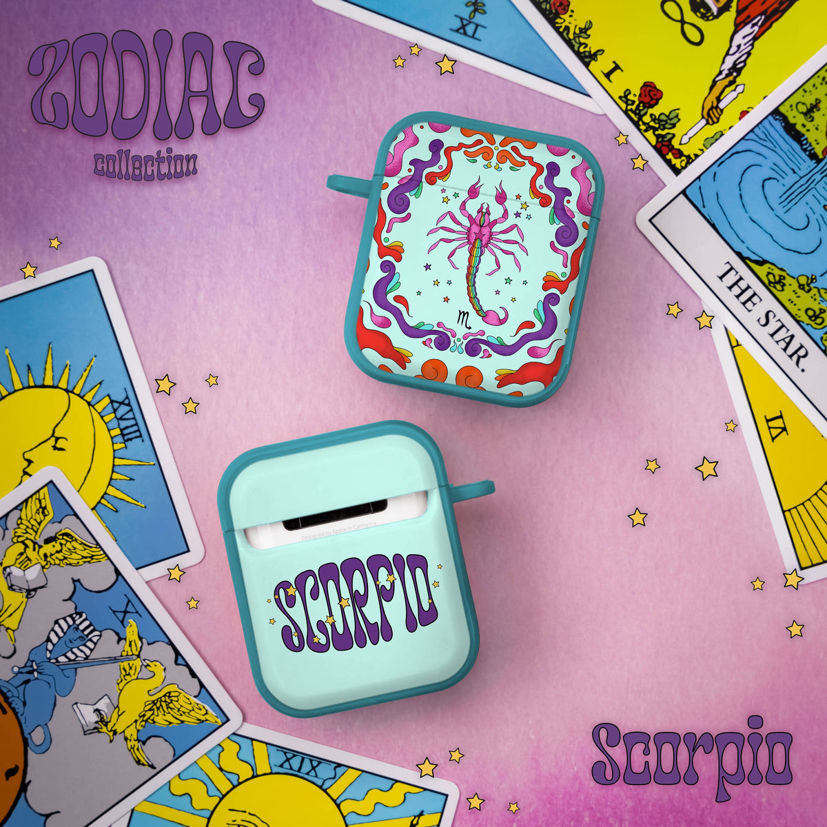 Zodiac Collection HDX Apple AirPods Gen 1 & 2 Case Cover