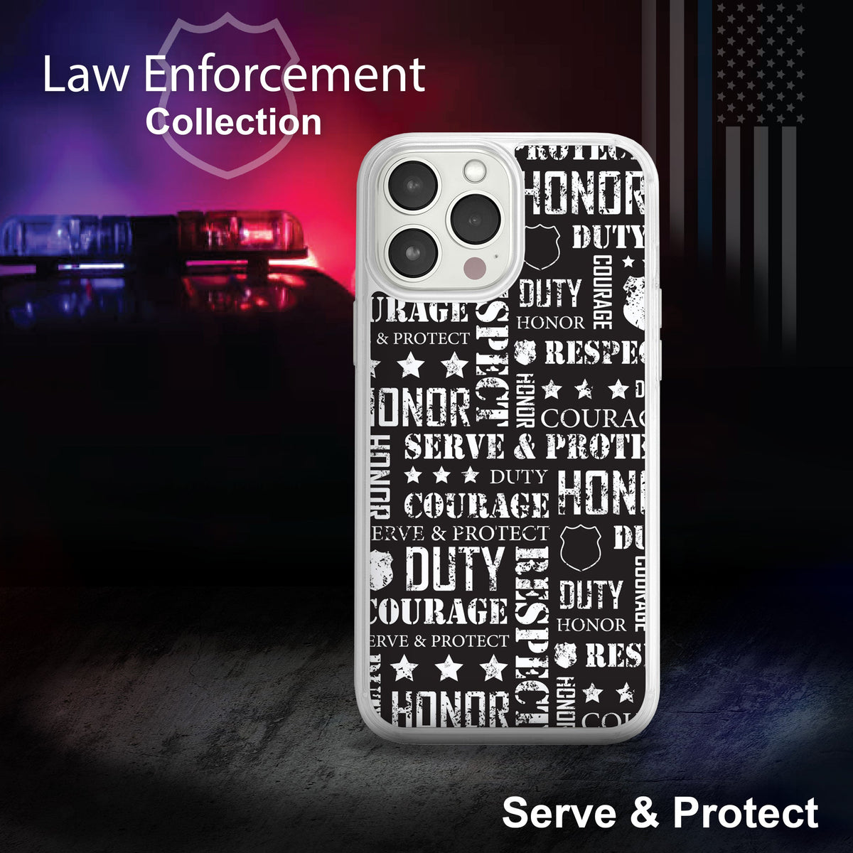 Law Enforcement HD Apple iPhone 13 Mag-Safe Phone Case