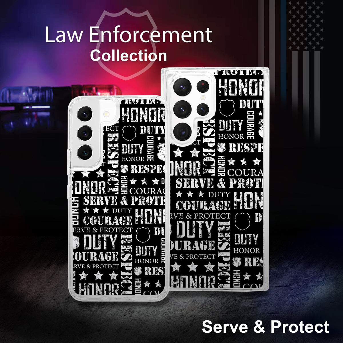 Law Enforcement HD Samsung Galaxy S22 Phone Case