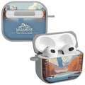 National Parks Yosemite HDX Apple Airpods Gen 3 Case Cover - Arleathercraft Yosemite