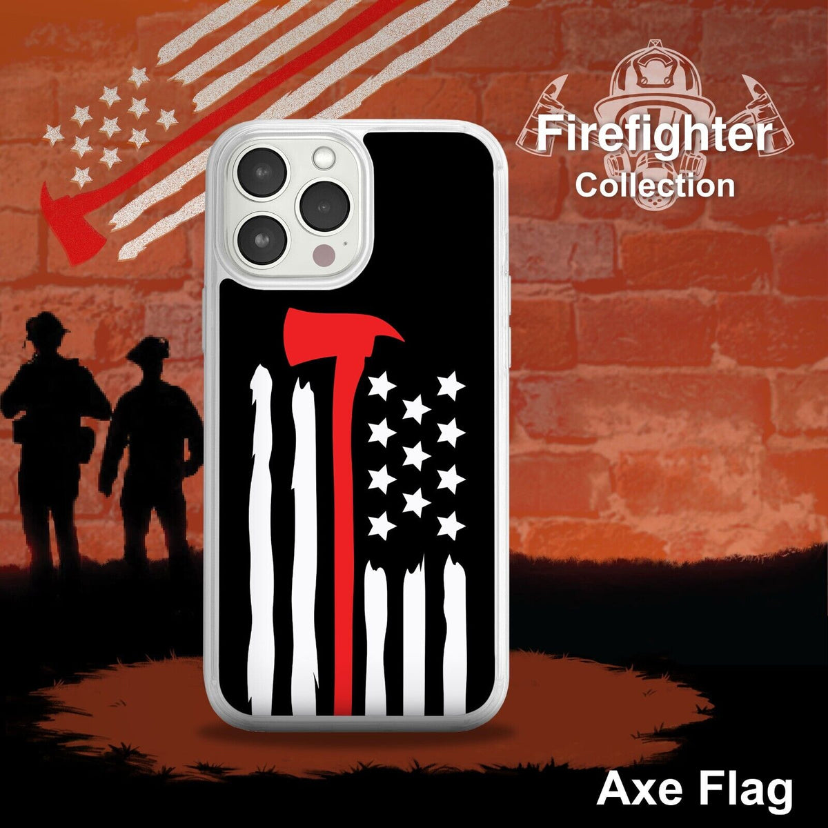 Firefighter HD Apple iPhone 16 Mag-Safe Phone Case