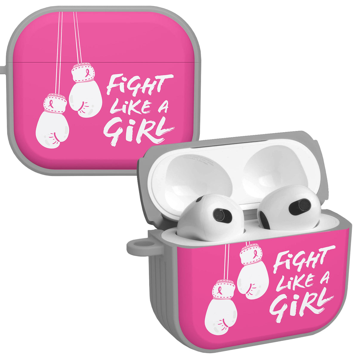 Breast Cancer Awareness HDX Apple AirPods Gen 3 Case Cover