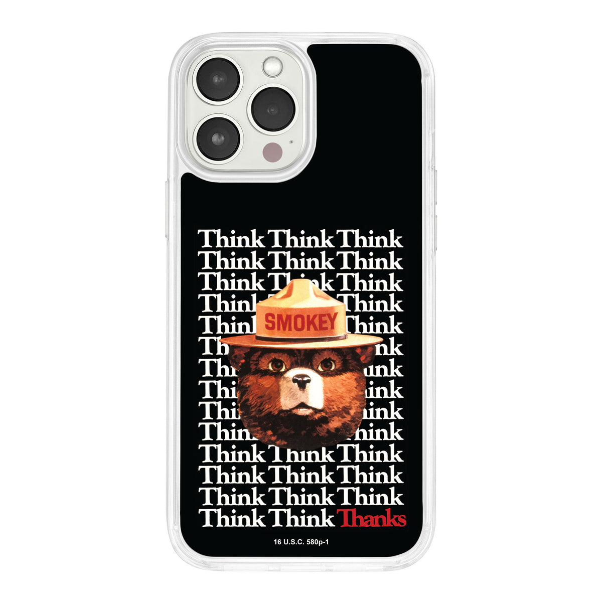 Smokey Bear Classic HD Apple iPhone 12 Series Mag-Safe Phone Case