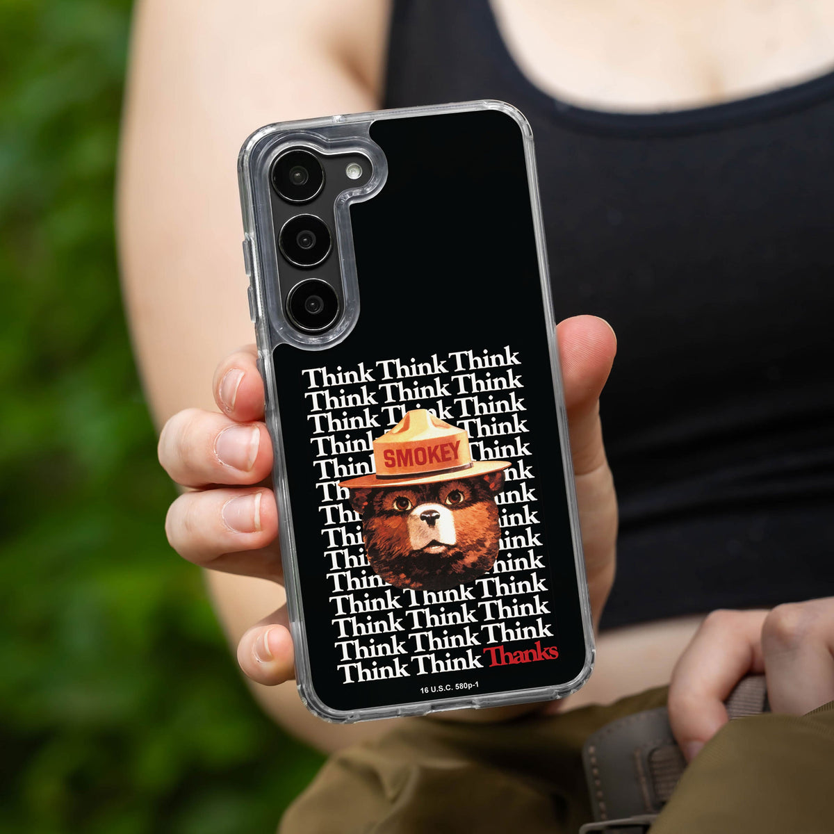 Smokey Bear Classic HD Samsung Galaxy S22 Phone Case