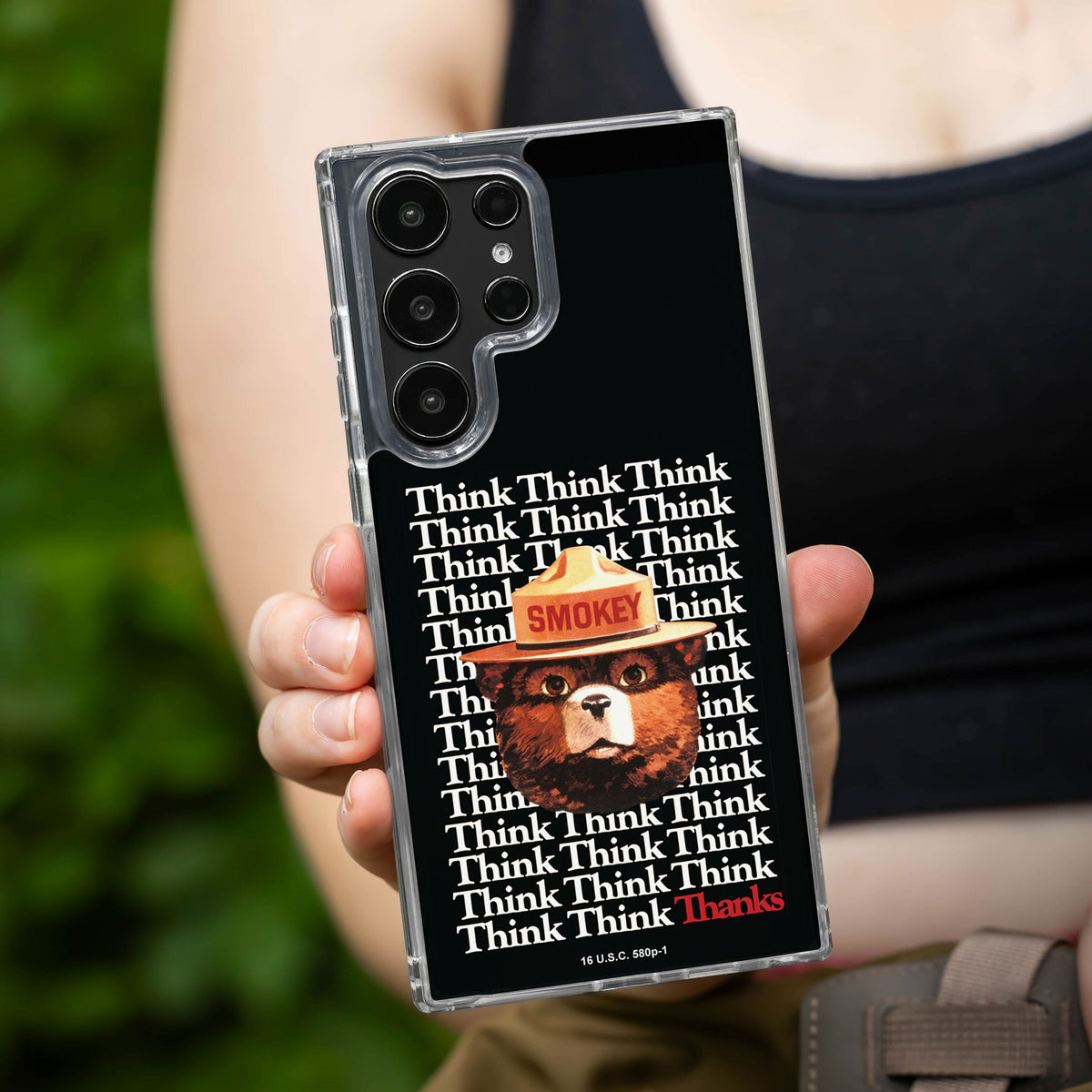 Smokey Bear Classic HD Samsung Galaxy S22 Phone Case
