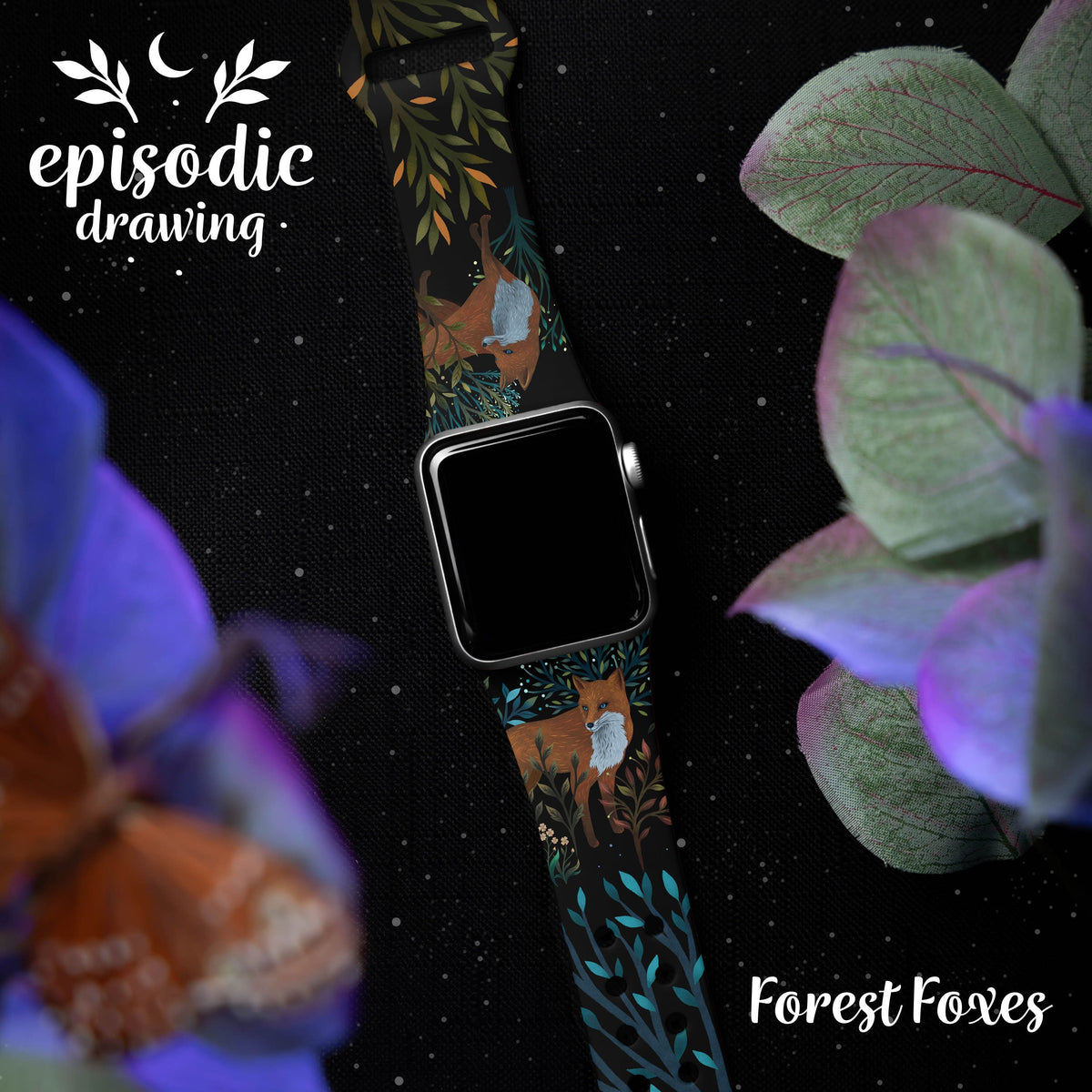 Episodic Drawing Enchanted Collection HD Apple Watch Band
