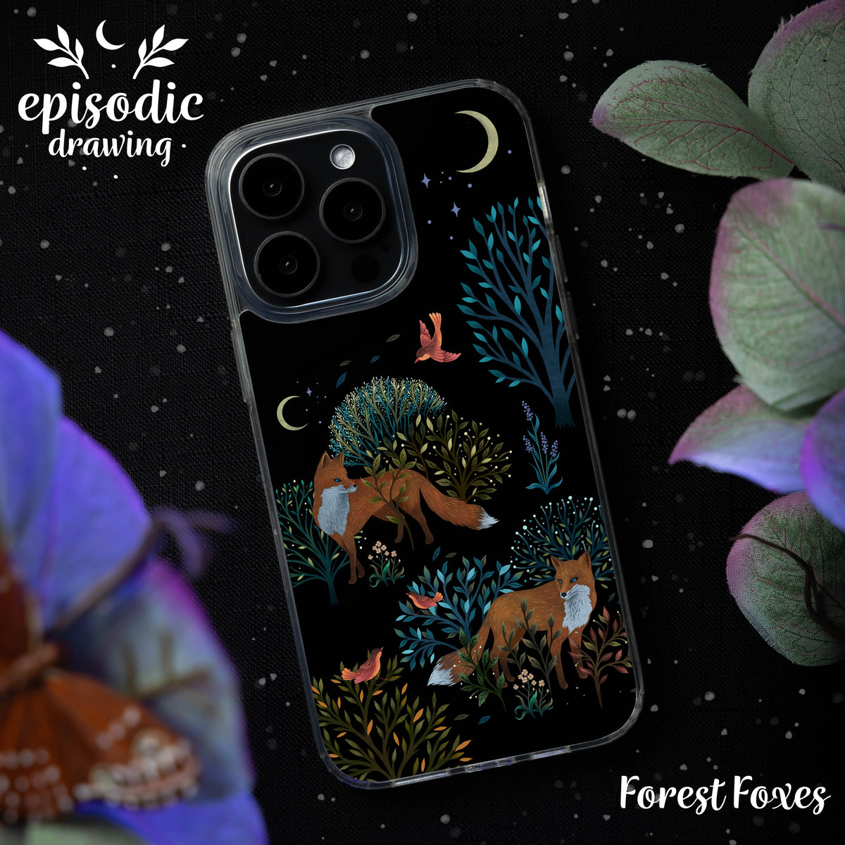 Episodic Drawing Enchanted Collection HD Apple iPhone 12 Series Mag-Safe Phone Case