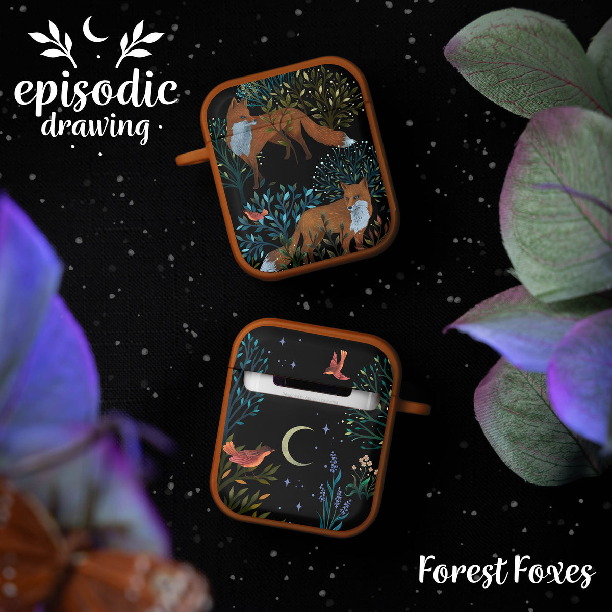 Episodic Drawing Enchanted Collection HDX Apple AirPods Gen 1 & 2 Case Cover