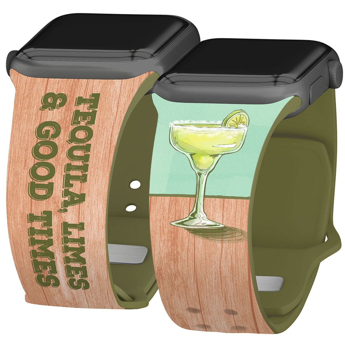 Wine, Beer, & Booze HD Apple Watch Band
