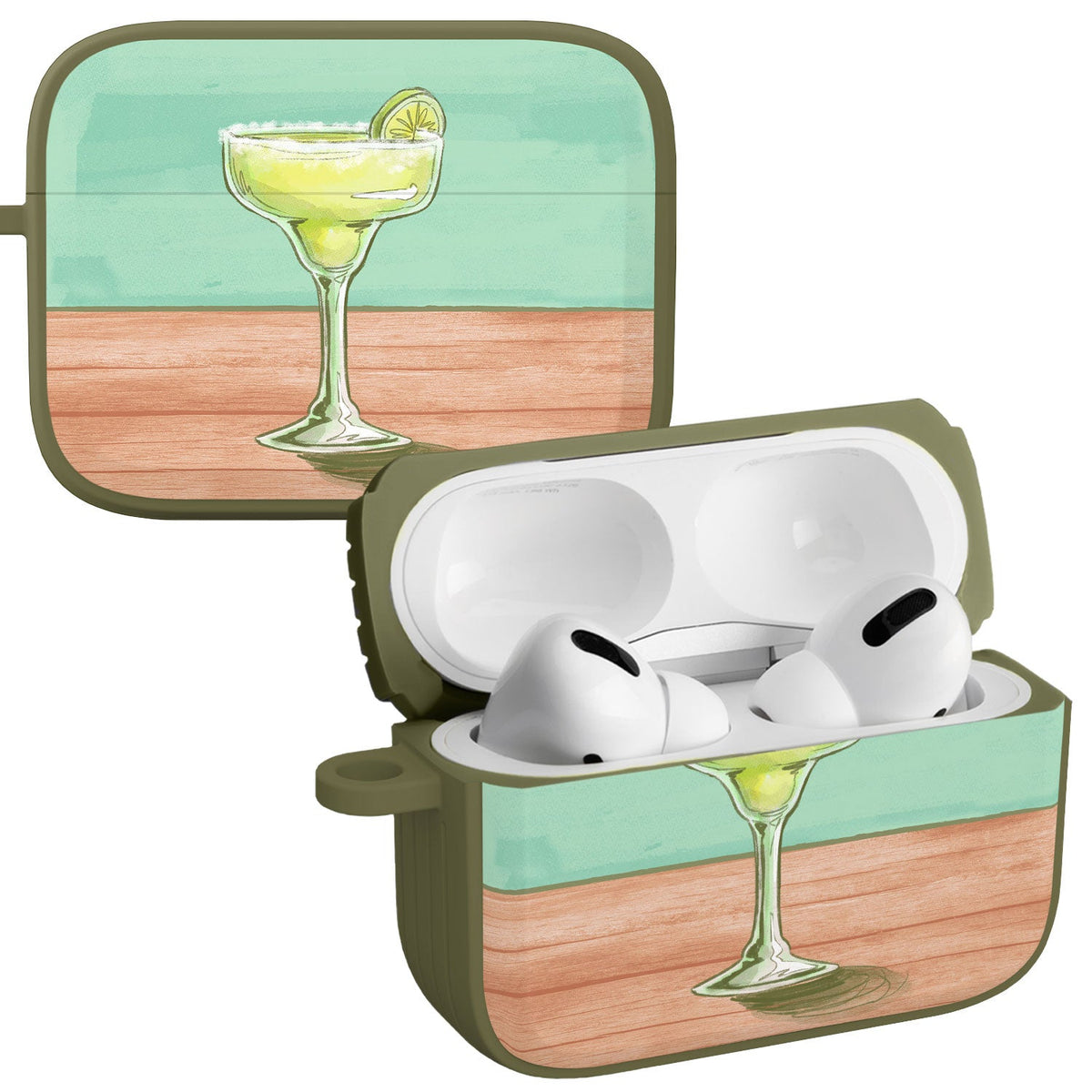 Wine, Beer, & Booze HDX Apple AirPods Pro 1 & 2 Case Cover