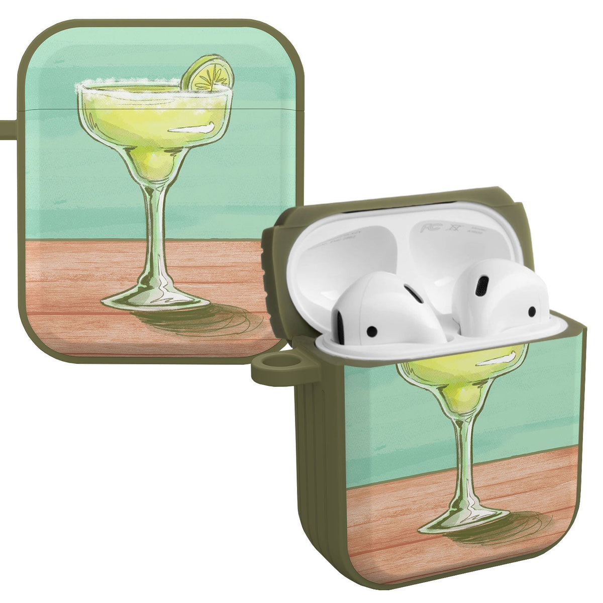 Wine, Beer, & Booze HDX Apple AirPods Gen 1 & 2 Case Cover