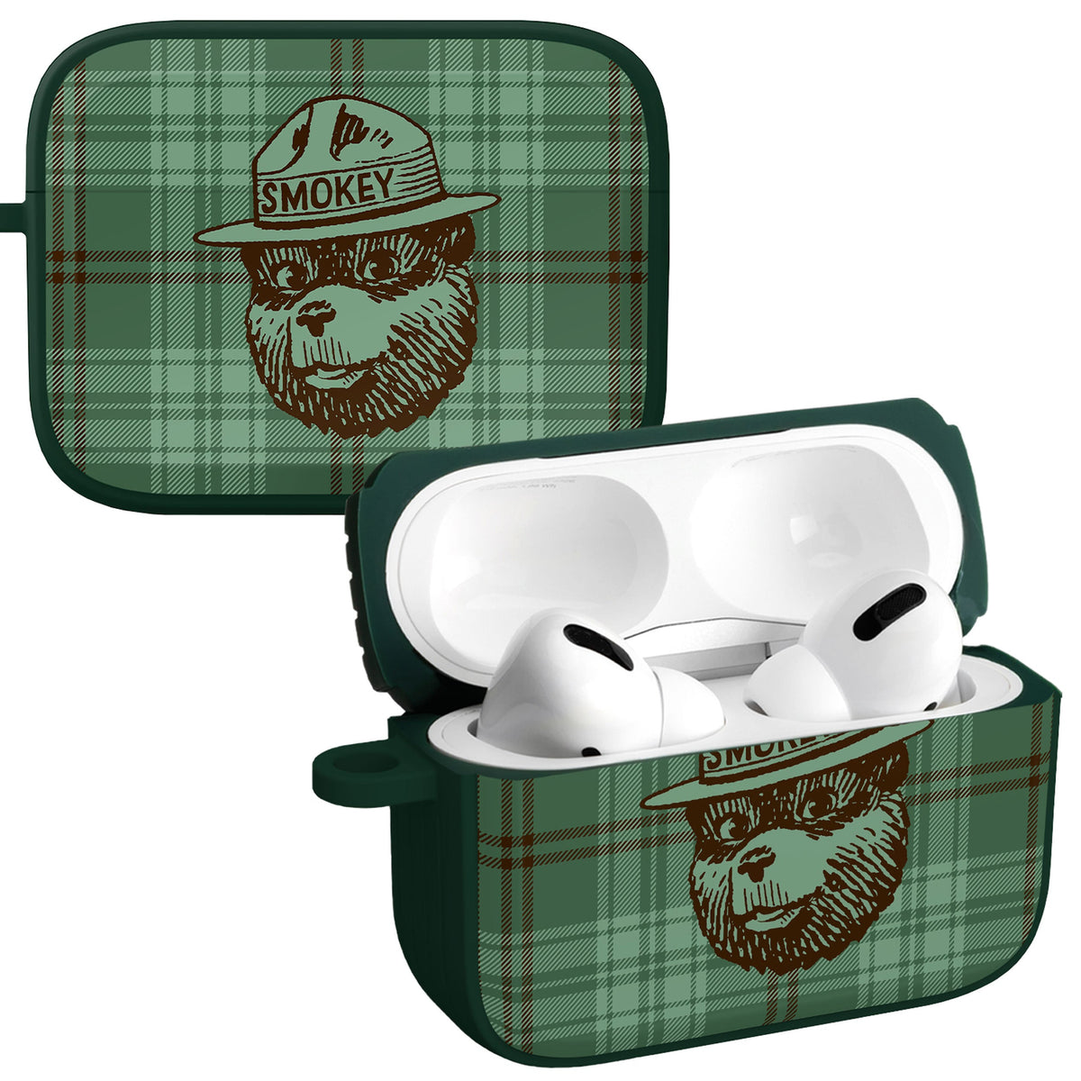 Smokey Bear Classic HDX Apple AirPods Pro 1 & 2 Case Cover