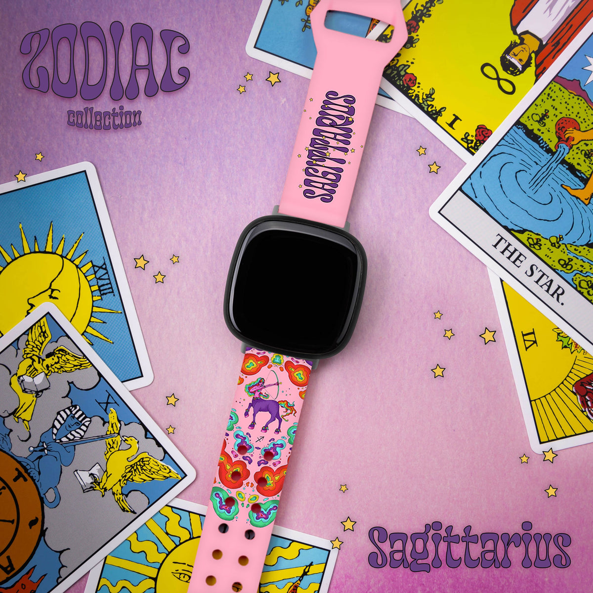 Zodiac Collection HD Fitbit Versa 3 & Sense 1 Watch Band