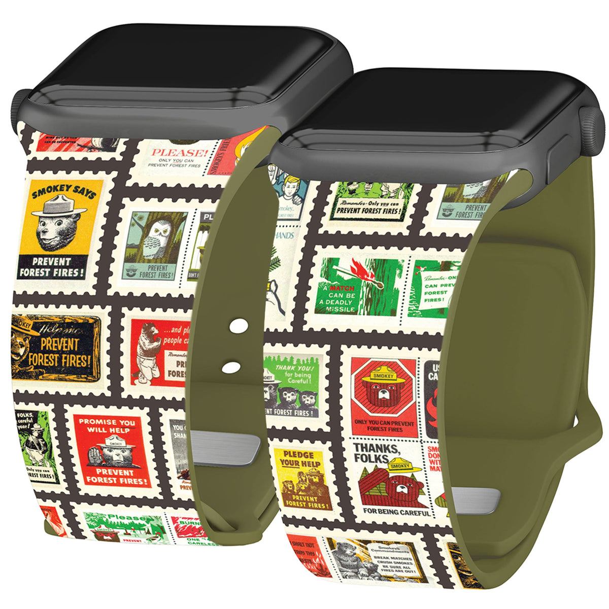 Smokey Bear Classic HD Apple Watch Band