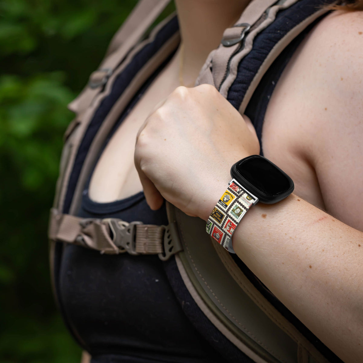Smokey Bear Classic HD Fitbit Versa 3 & Sense Watch Band