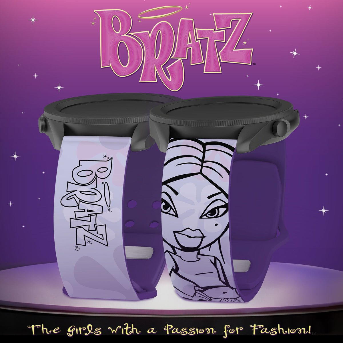 Bratz® Passion For Fashion HD  Watchband for Samsung, Garmin, Fossil, and More