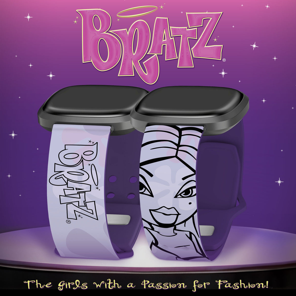 Bratz® Passion For Fashion HD Fitbit Versa 3 & Sense 1 Watch Band