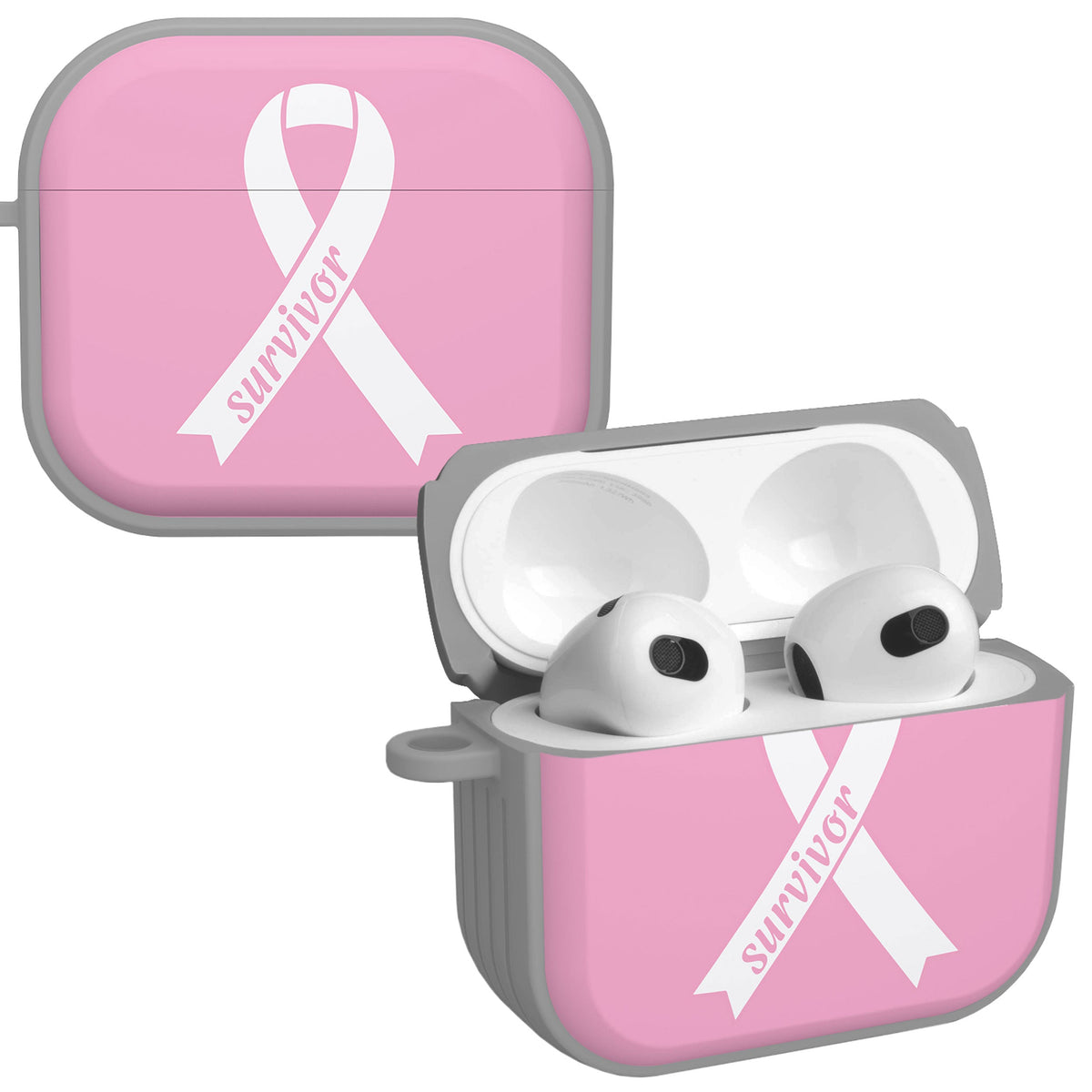 Breast Cancer Awareness HDX Apple AirPods Gen 3 Case Cover