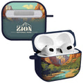 National Parks Zion HDX Apple Airpods Gen 3 Case Cover - Arleathercraft Zion