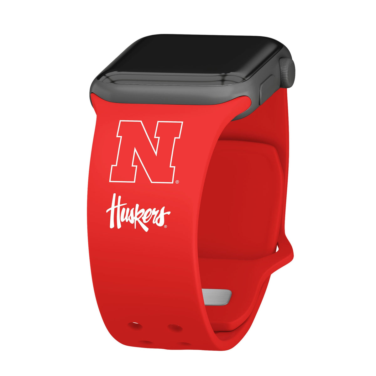 Nebraska Huskers HD Apple Watch Band