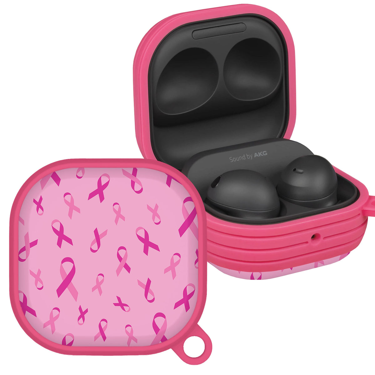 Breast Cancer Awareness HDX Samsung Galaxy Buds Pro & Buds Live Case Cover